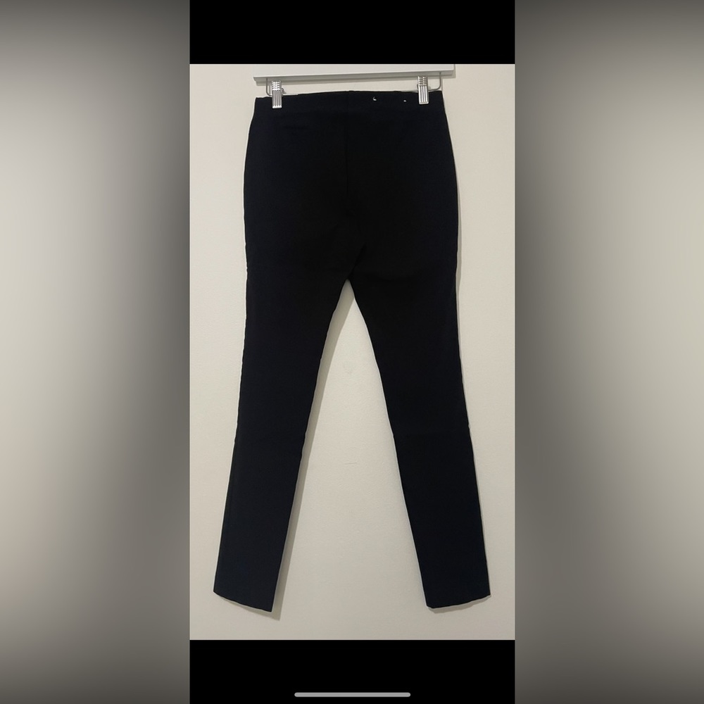 Michael Kors black highrise pull on slacks